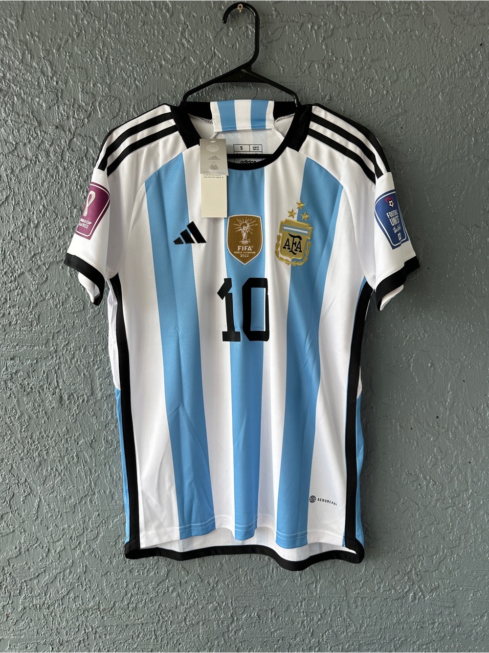 Messi 2022 Argentina Jersey Blue Men size - Picture 2 of 4